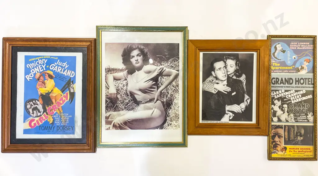 Seven Assorted Framed Posters etc Image 1++