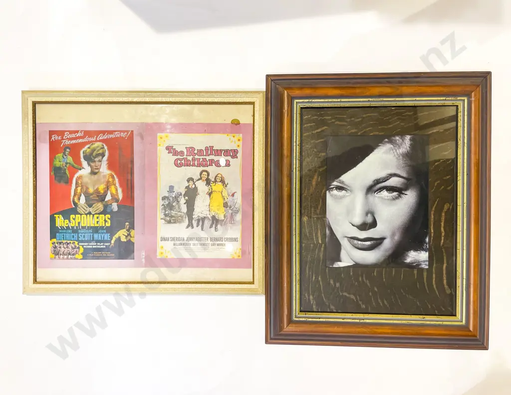 Seven Assorted Framed Posters etc Image 1++