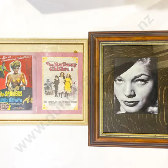 Seven Assorted Framed Posters etc