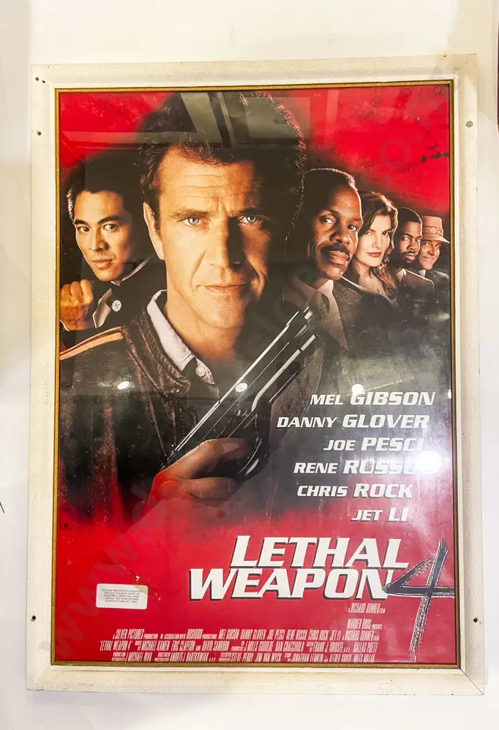 Four Assorted Framed Posters Image 1++