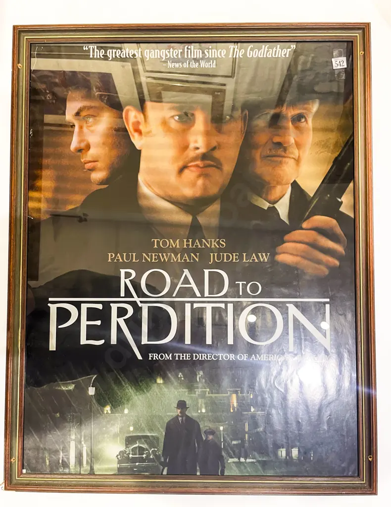 Four Assorted Framed Posters Image 1++