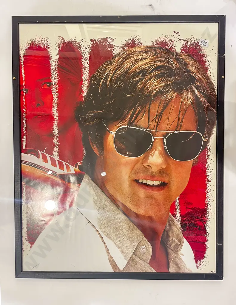 Four Assorted Framed Posters Image 1++