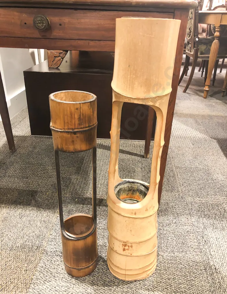 Two Bamboo Stands Image 1++