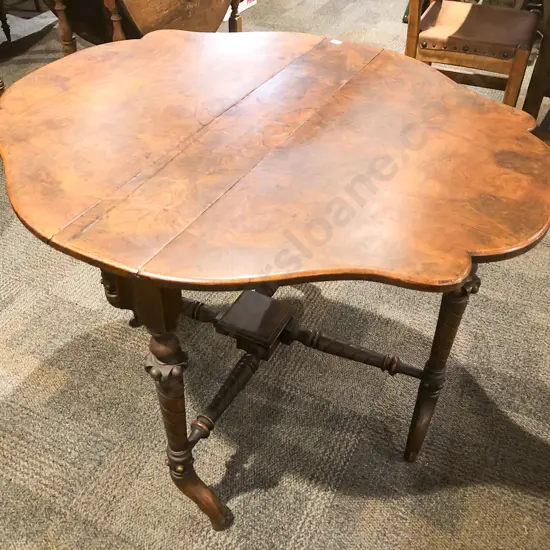 Antique Drop Side Table