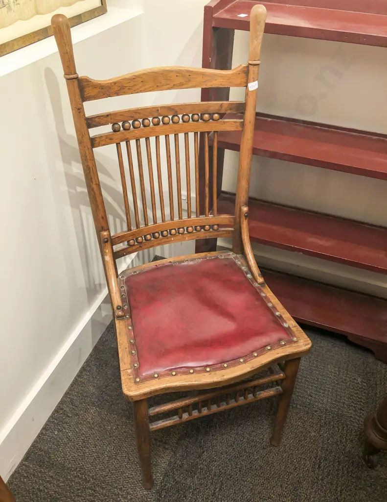American Oak Single Chair Image 1++