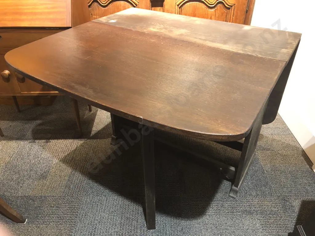 Oak Dropside Dining Table Image 1++