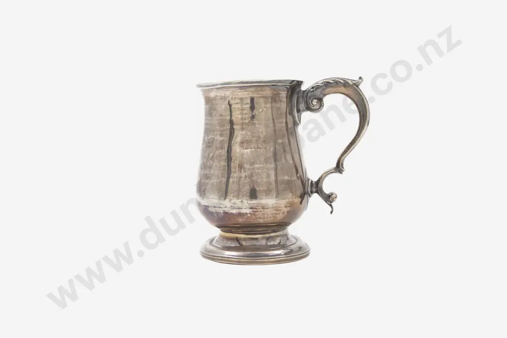 Geo III S/S Tankard Image 1++