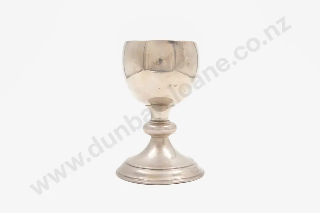 Edw VII S/S Communion Cup By Mappin & Webb Image 1++