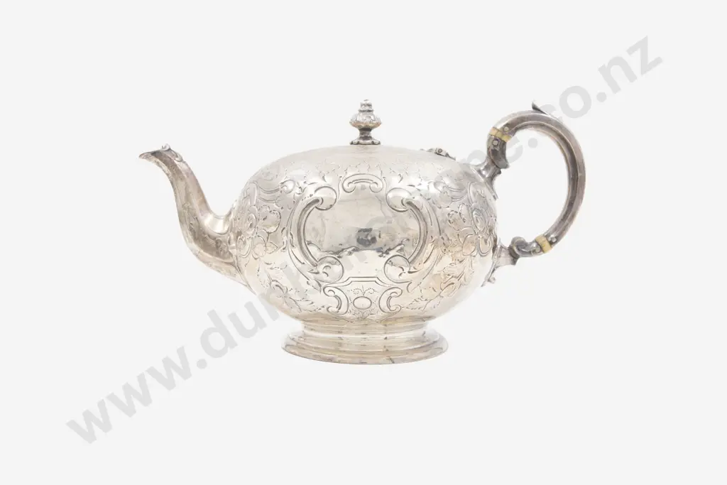 Edw VII S/S Teapot Image 1++