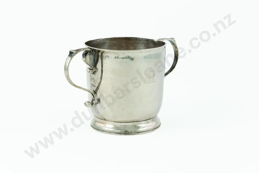 Early To Mid 18th Century English S/S Porringer Image 1++