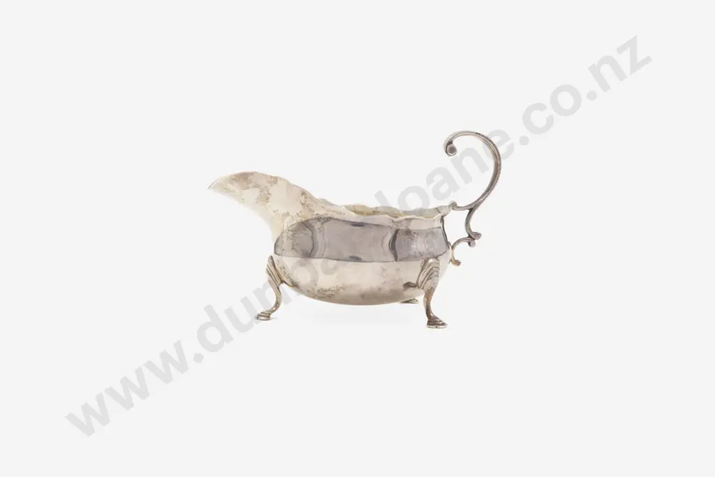 Vict S/S Gravy Boat Image 1++