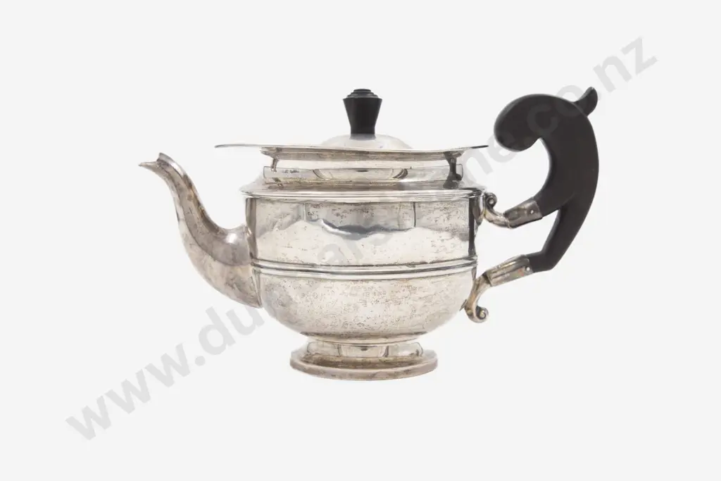 Edw VII S/S Teapot Image 1++