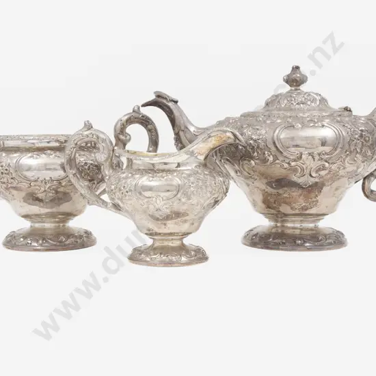 Wm IV Scottish S/S 3 Piece Teaset
