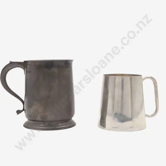 Vict S/S Christening Mug