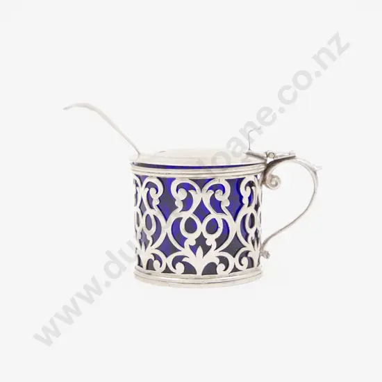 Early Vict S/S Mustard Pot