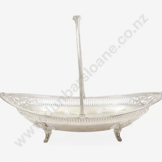 Vict S/S Cake Basket