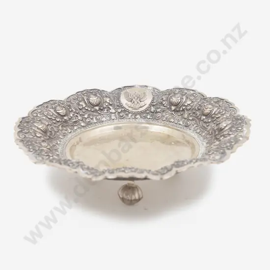 Indonesian .800 Silver Circular Table Bowl