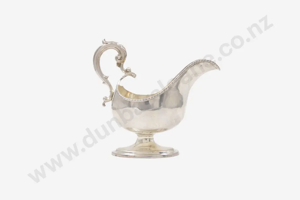 Good Quality Geo V Scottish S/S Gravy Boat Image 1++