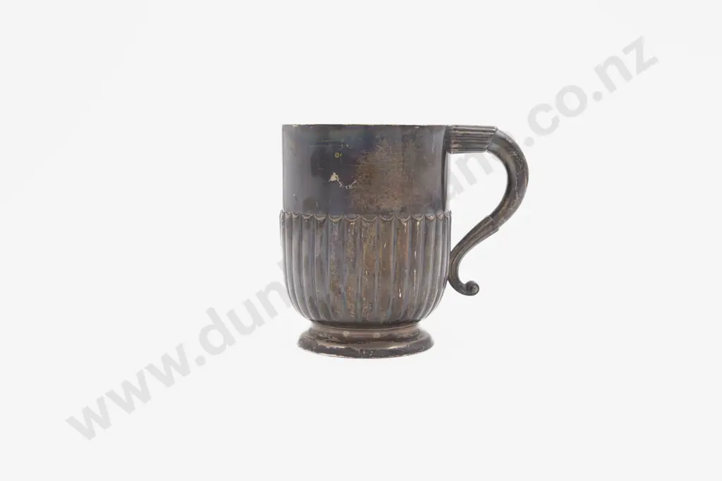 Vict S/S Christening Mug Image 1++