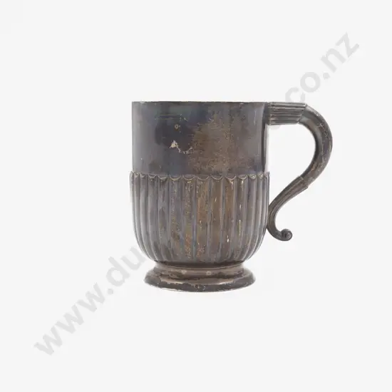 Vict S/S Christening Mug