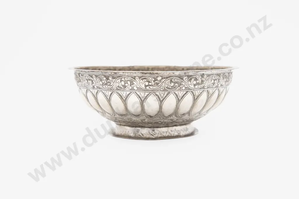 Indian Silver Fruit Bowl Image 1++