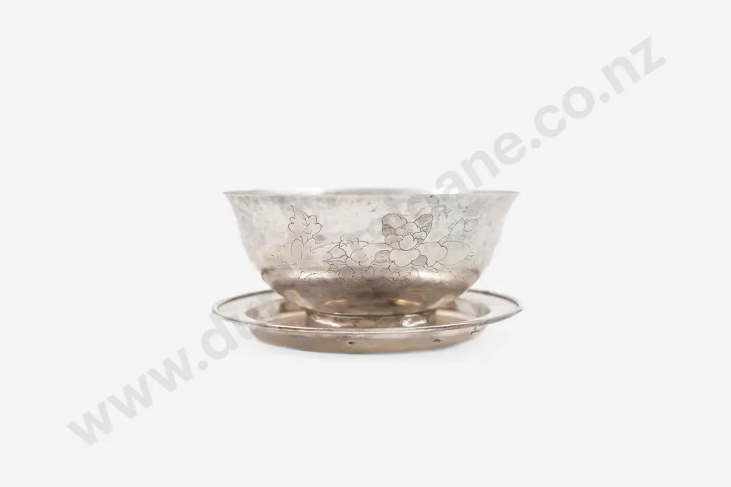 Chinese Silver Bowl Image 1++