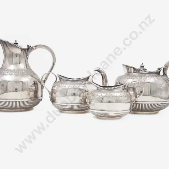 Good Quality Vict S/S 4 Piece Tea & Coffee Set