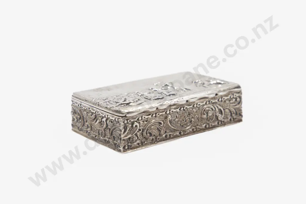 Dutch Silver Snuff Box Image 1++
