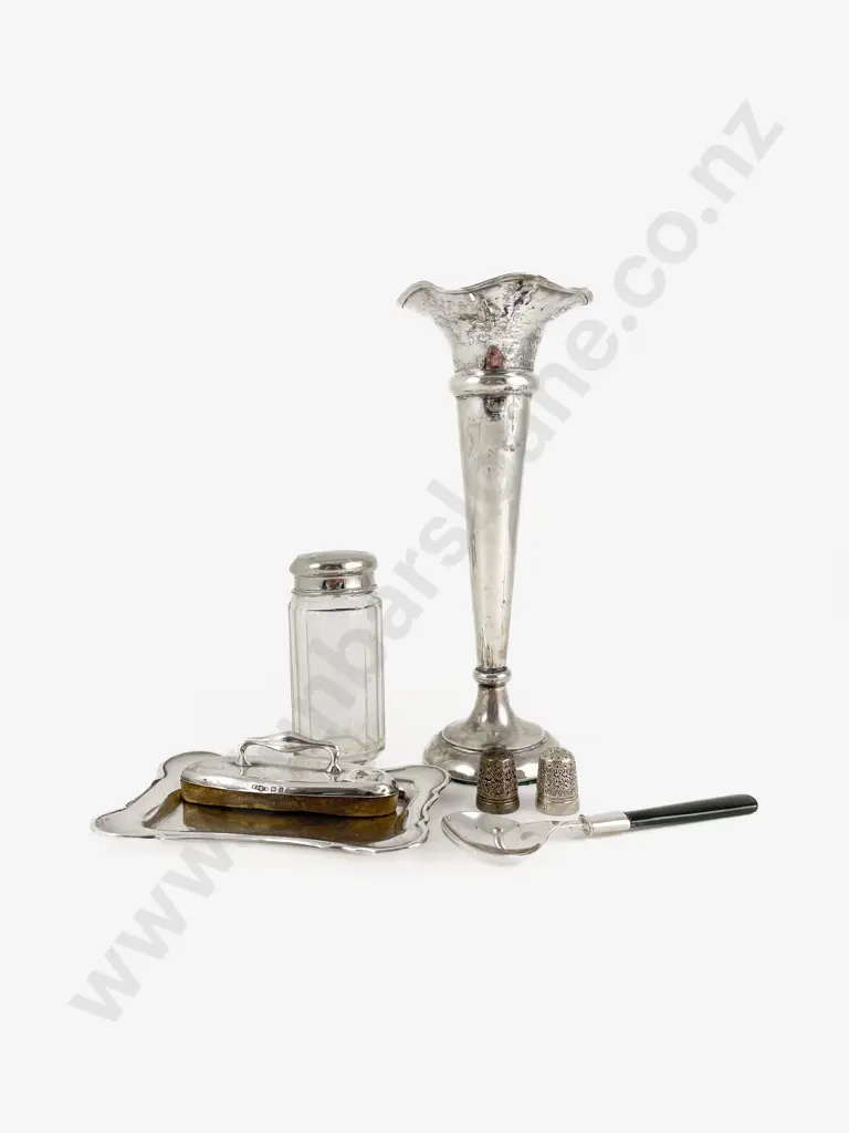 Geo V S/S Rectangular Pin Dish Image 1++