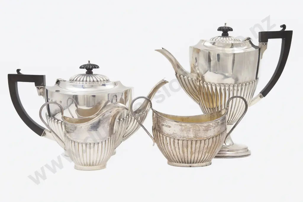Composed S/S 4 Piece Tea & Coffee Set Image 1++