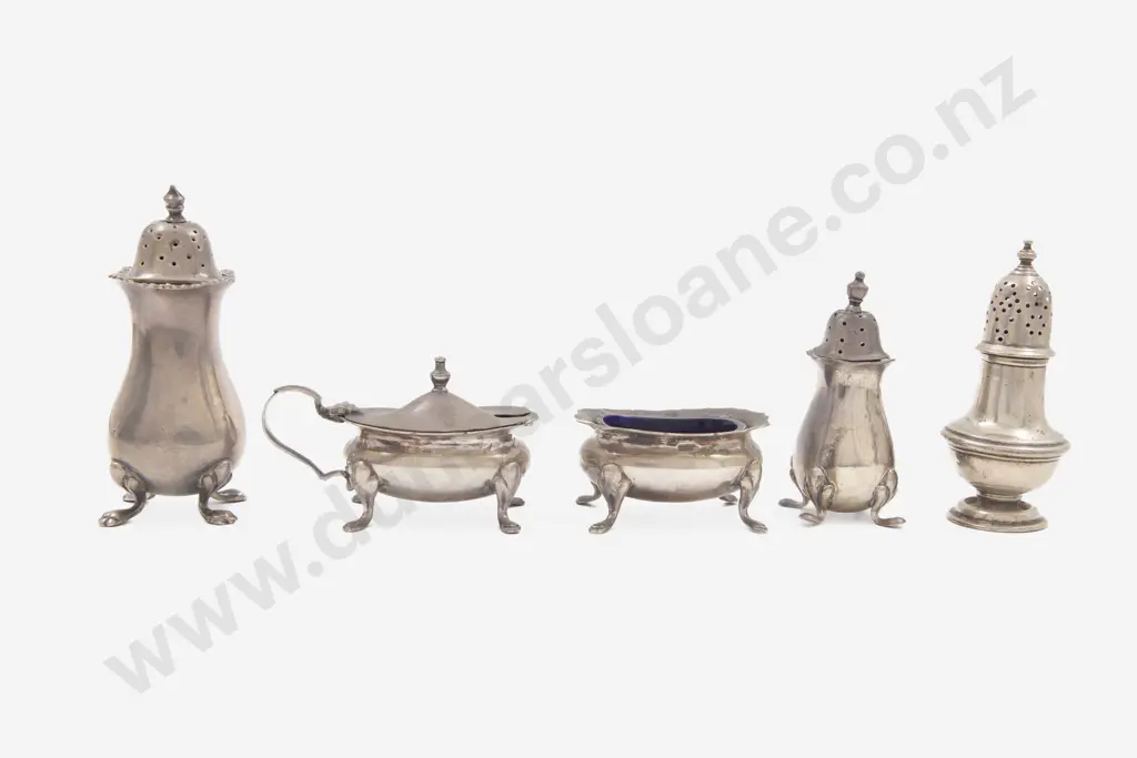 5 Various S/S Cruets Image 1++