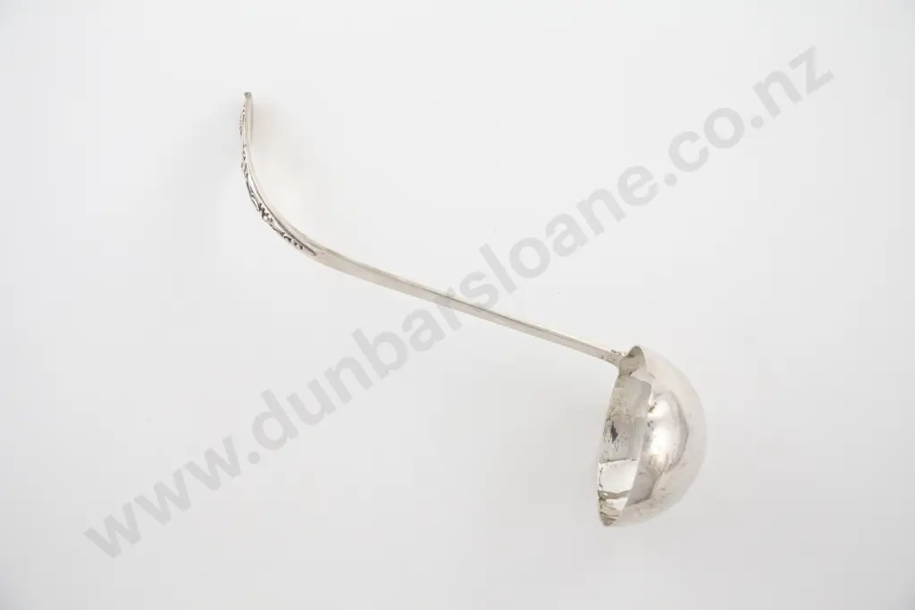 .800 Silver Soup Ladle Image 1++