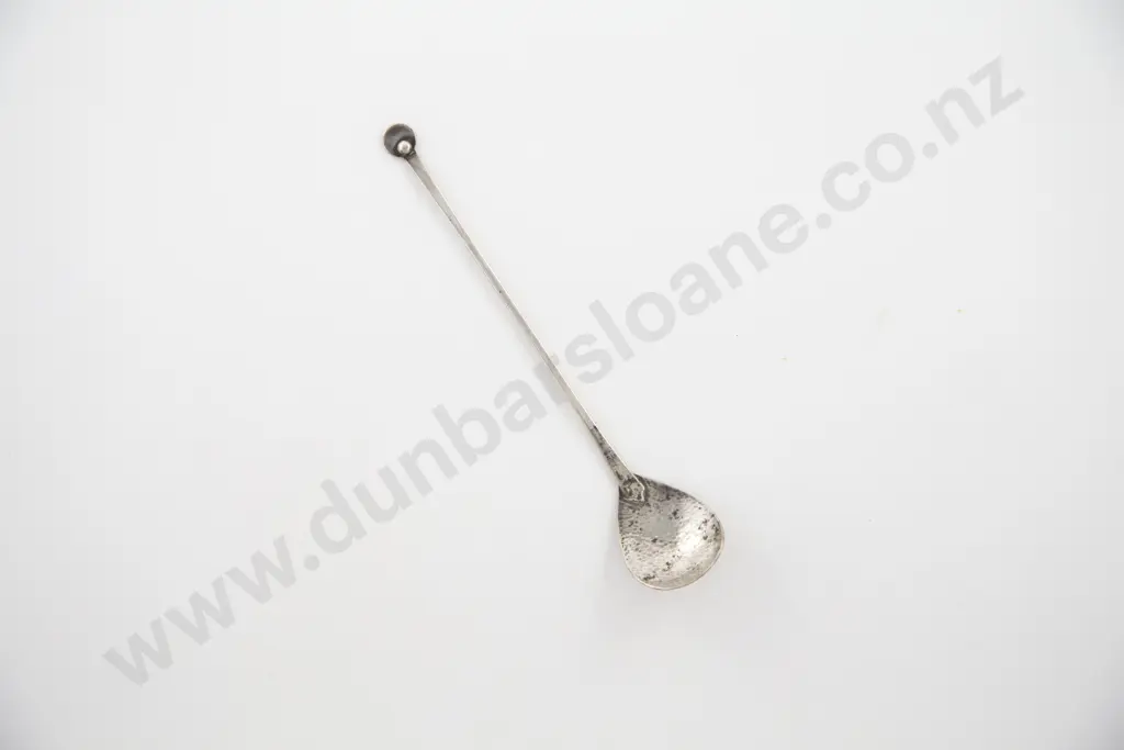 NZ Mid C20th Gabriel Smith Wellington Silversmith Hand Crafted Spoon Image 1++