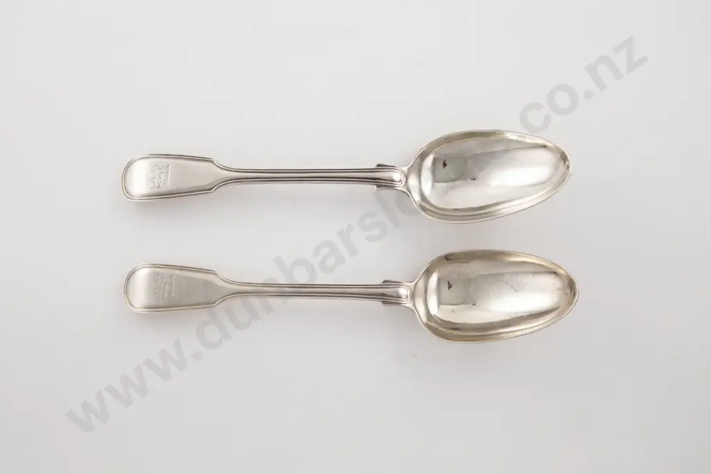 Pair Geo IV S/S Tablespoons Image 1++