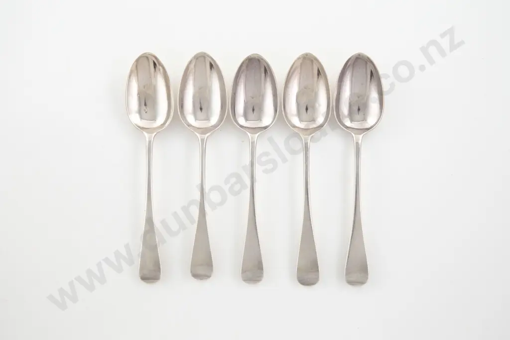 5 Vict Dessert Spoons Image 1++