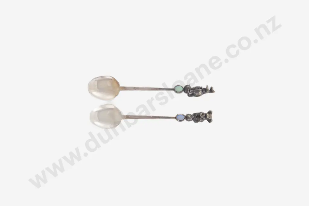 Pair Of Australian S/S Coffee Spoons Image 1++