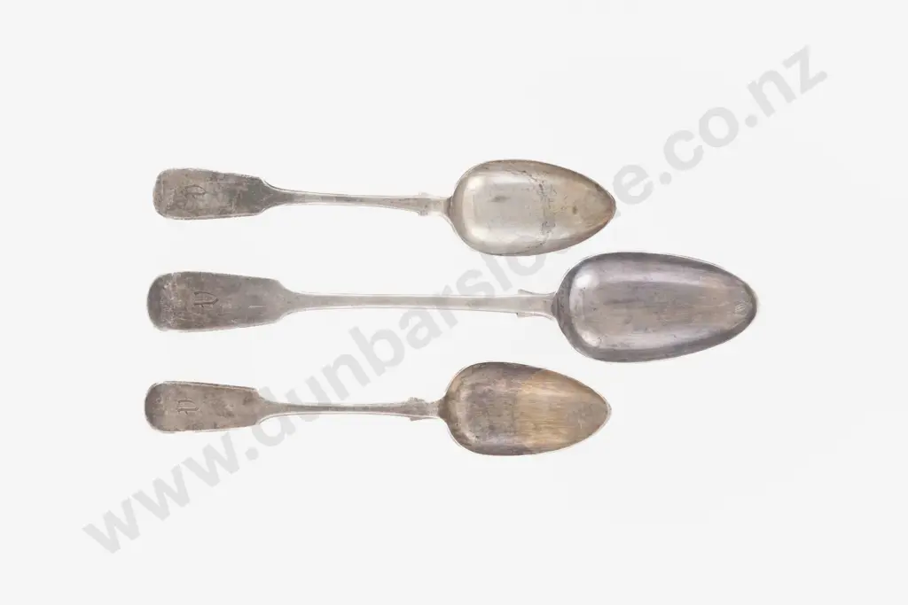 Vict S/S Basting Spoon & 2 Tablespoons Image 1++