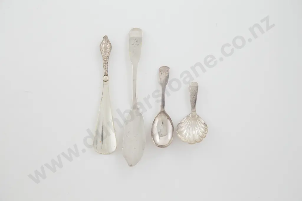 2 S/S Caddy Spoons Image 1++