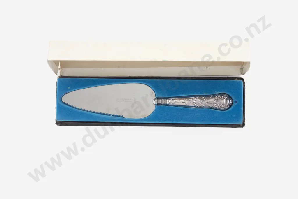 Cased Set 6 Geo V S/S Bean Top Coffee Spoons Image 1++