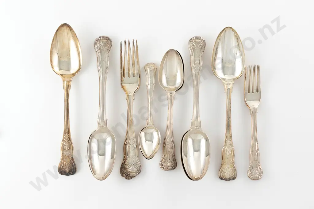 Composed C19th S/S Cutlery Suite Image 1++