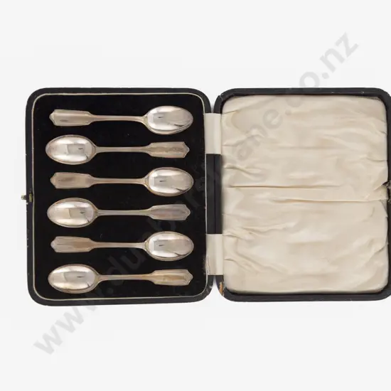 2 Cased Sets Of 6 S/S Coffee Spoons