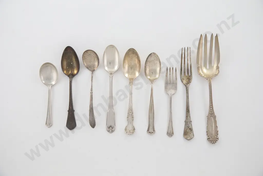 9 Various Pieces Of American S/S Cutlery Image 1++