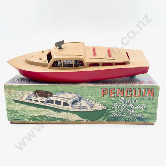 Boxed Made in NZ Penguin Series 4 Long Range Cabin Cruiser
