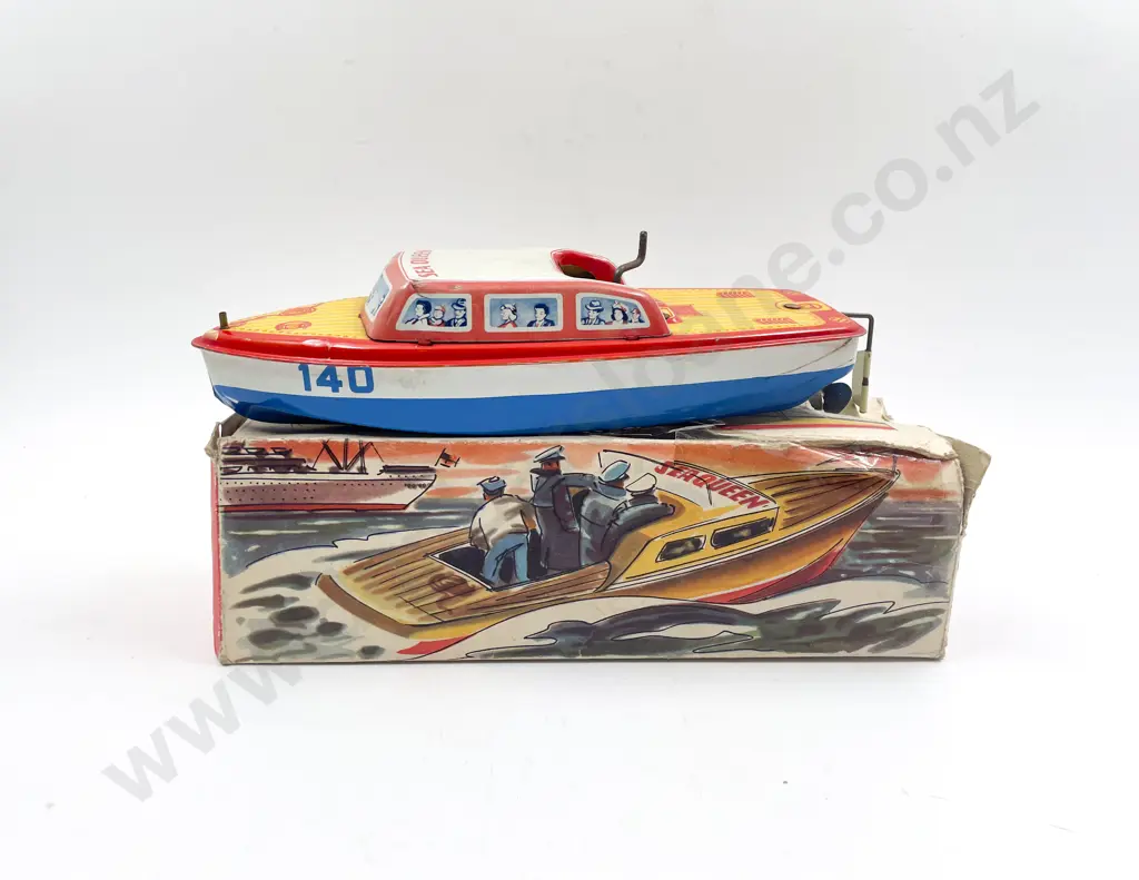 Part Boxed RN Mark Made in Western Germany Sea Queen Boat Image 1++