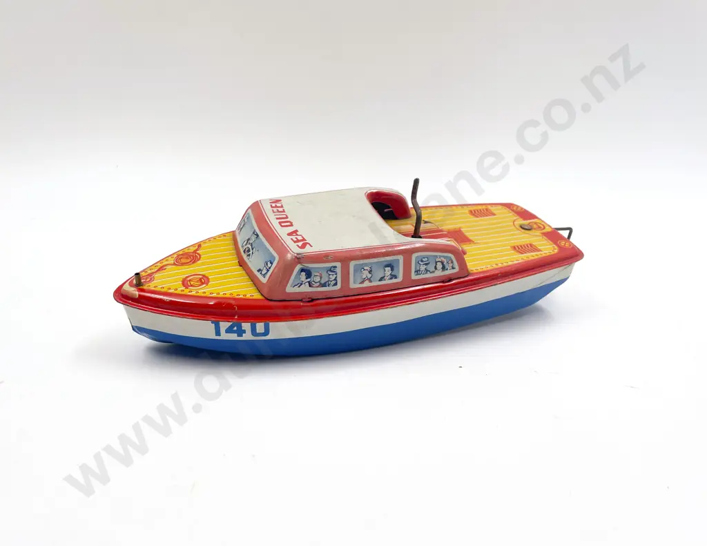 Part Boxed RN Mark Made in Western Germany Sea Queen Boat Image 1++