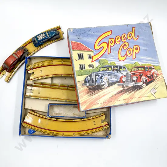 Boxed Louis Marx Gt Britain Speed Cop