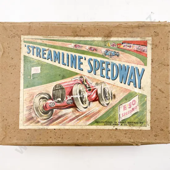 Louis Marx Great Britain Boxed Streamline Speedway