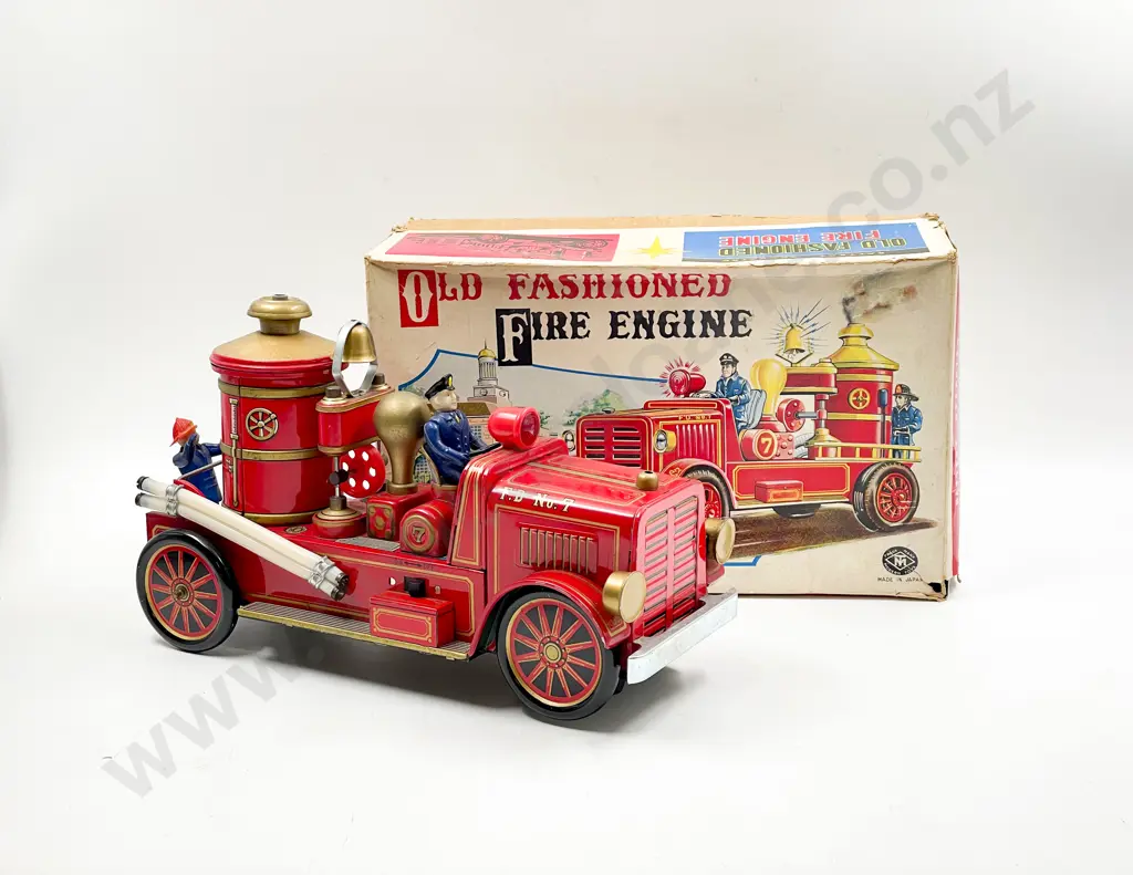 Boxed Modern Toys Japan Old Fashioned Fire Engine Image 1++