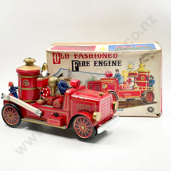 Boxed Modern Toys Japan Old Fashioned Fire Engine
