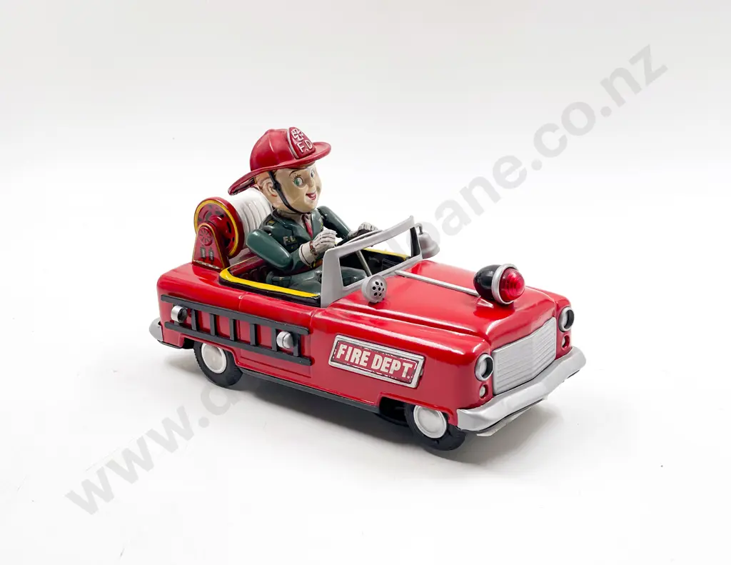 Nomura Japan Fire Chief Mystery Action Fire Dept Car Image 1++
